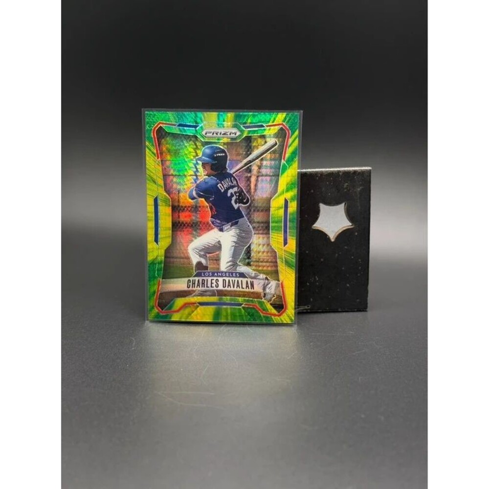 2026 Panini Prizm Charles Davalan Hyper Parallel /175 Los Angeles